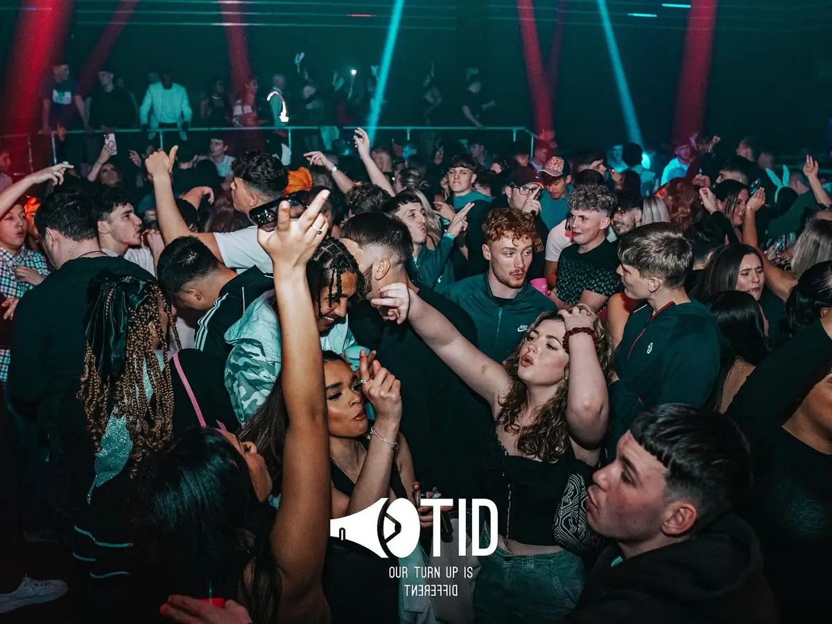 A packed OTID dance floor